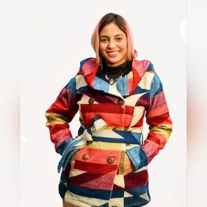 NTVES Coat "West Winds Muru" Sz Small